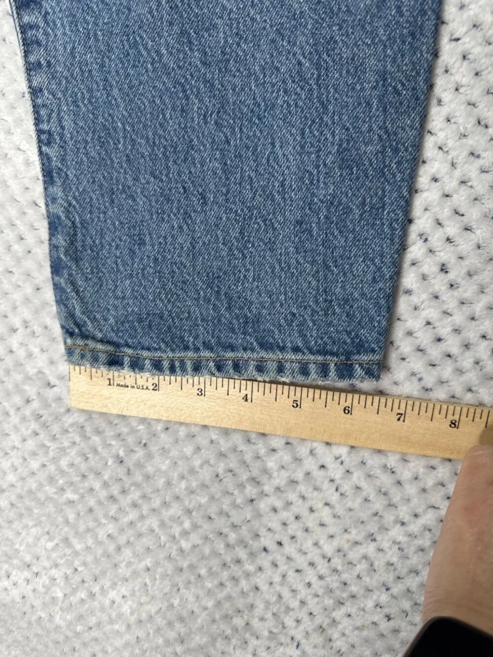 Levi's Made & Crafted Jane Crop Jeans Womens 27 High Rise Button Fly Distressed